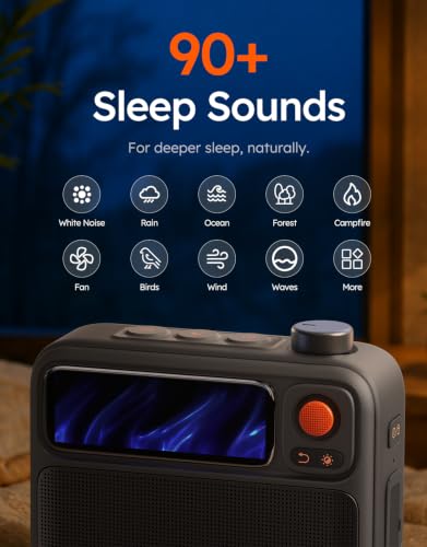 Thumbnail 2 de Divoom Flowtoo White Noise Machine, Bluetooth Speaker & Alarm Clock