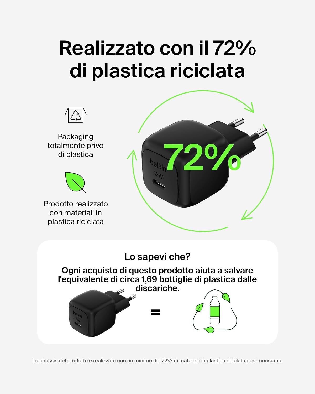 Thumbnail 6 de Belkin 45 W Caricatore USB-C PD