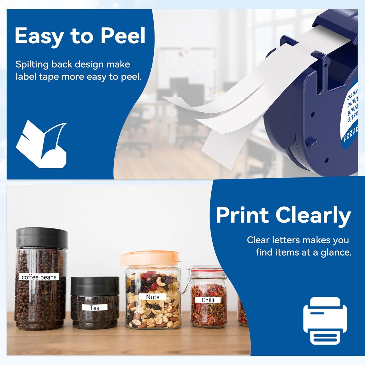 Thumbnail 3 de MarkField Etikettenband 12 mm 🏷️