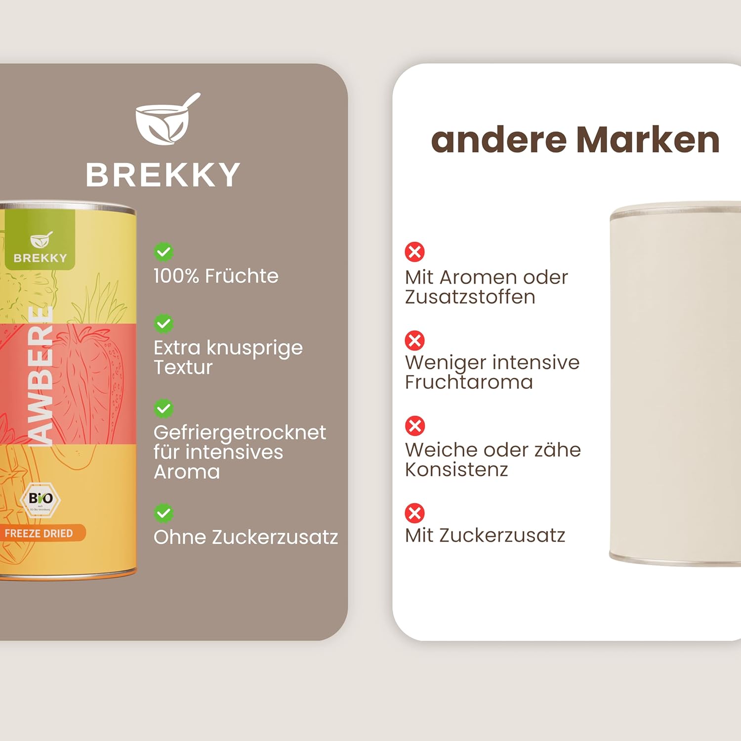 Thumbnail 5 de BREKKY Gefriergetrocknete Früchte Probierpaket (vegan) – ohne Zuckerzusatz