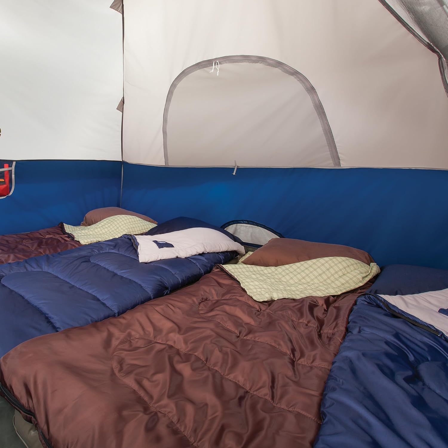 Detalle 2 de Coleman Sundome Camping Tent with Rainfly, 6-Person (Weatherproof, Fast Setup)