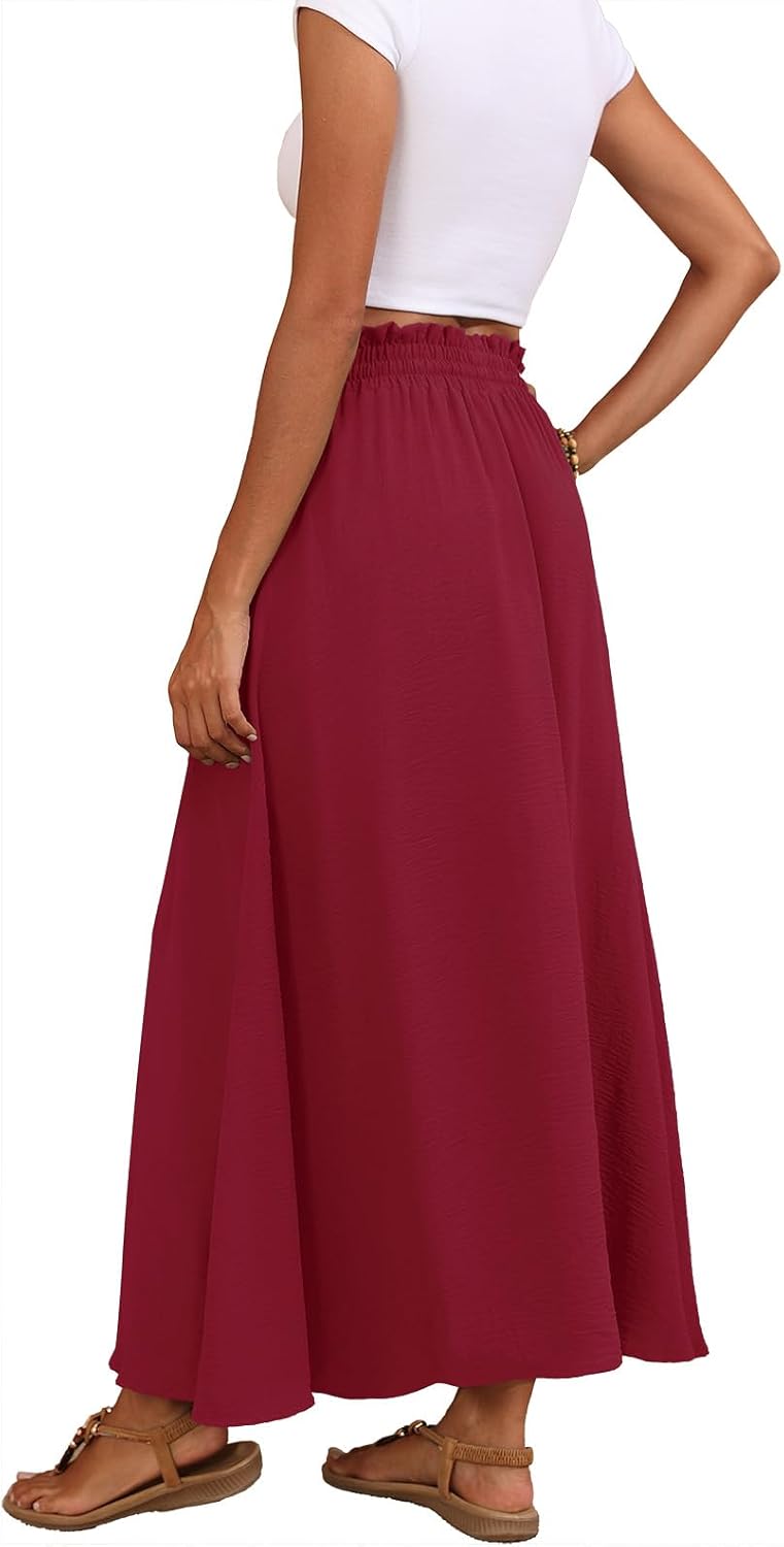 Detalle 2 de Askyes Women's Maxi Skirt, Chiffon