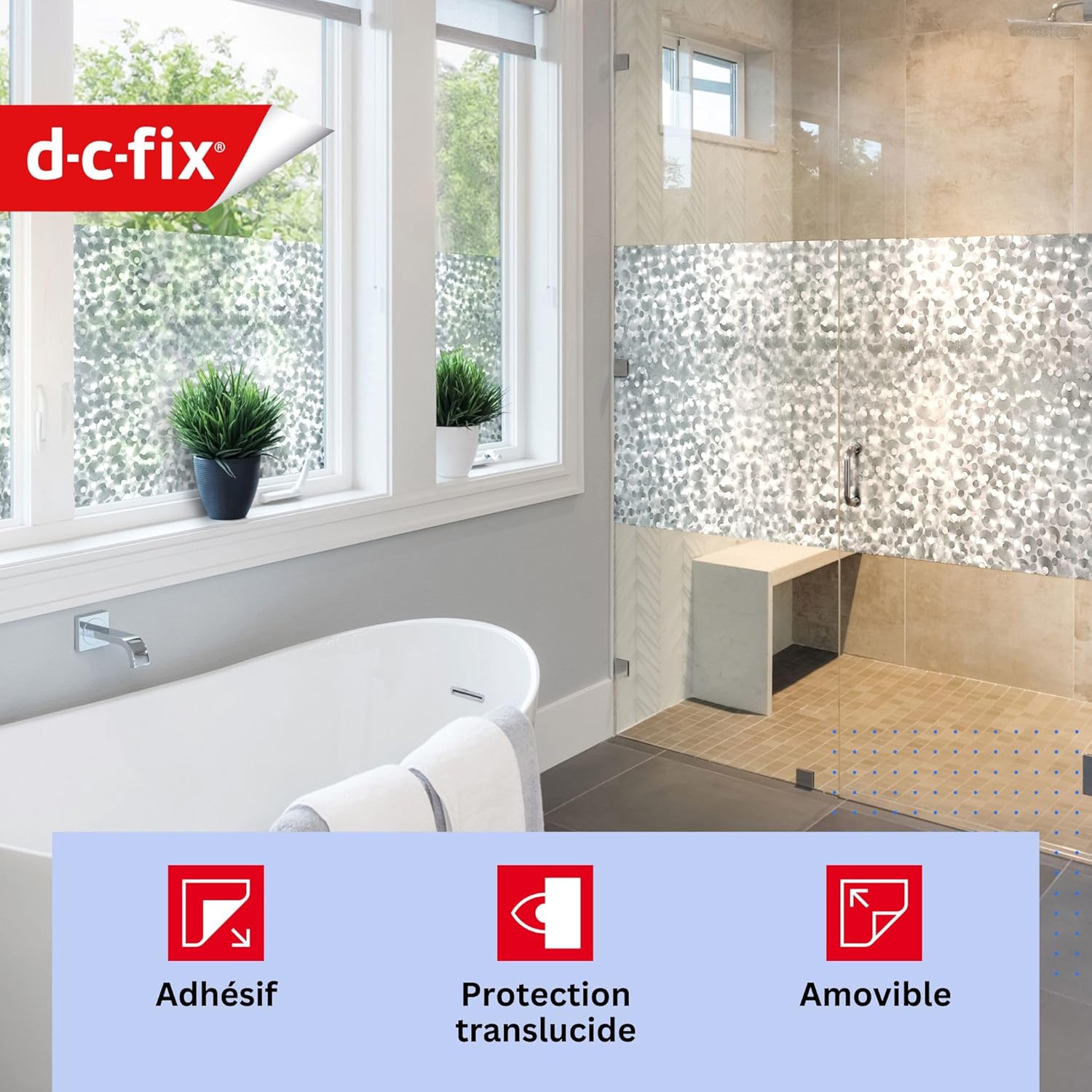 Detalle de d-c-fix Perle film fenêtre 45 cm x 2 m