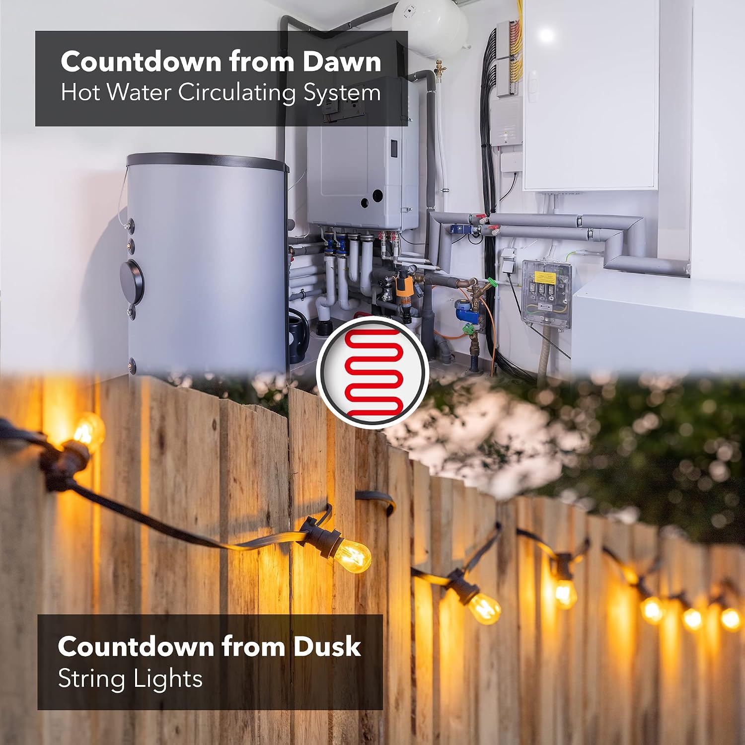 Thumbnail 6 de BN-LINK BND-60/U97A Repeat-Cycle Timer with Photocell and Grounded Outlet
