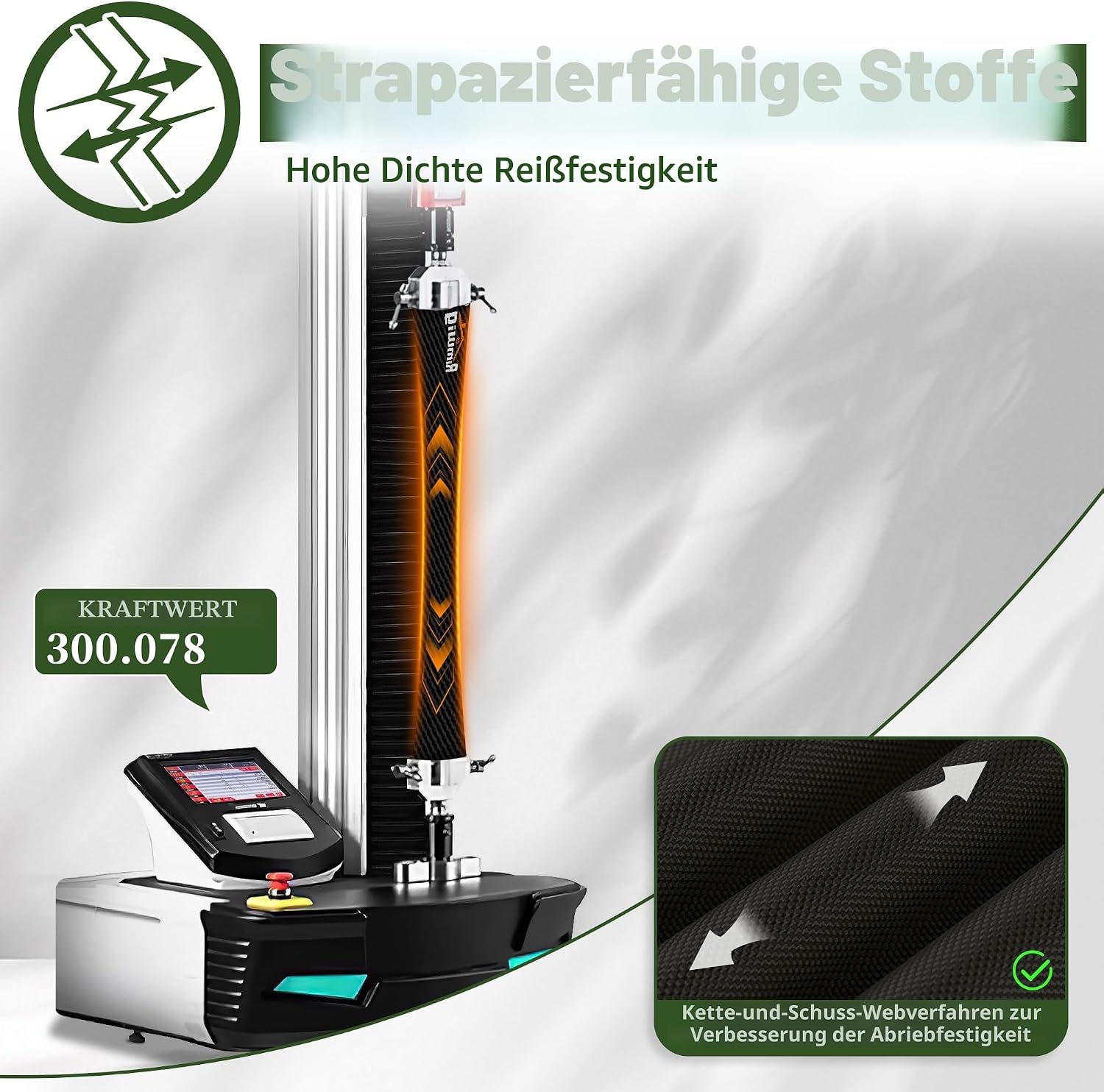 Detalle de Rimwig Gartenliege Abdeckung Wasserdicht – stabile Schutzhülle für Terrasse & Gartenliege 200x75x40/70 cm