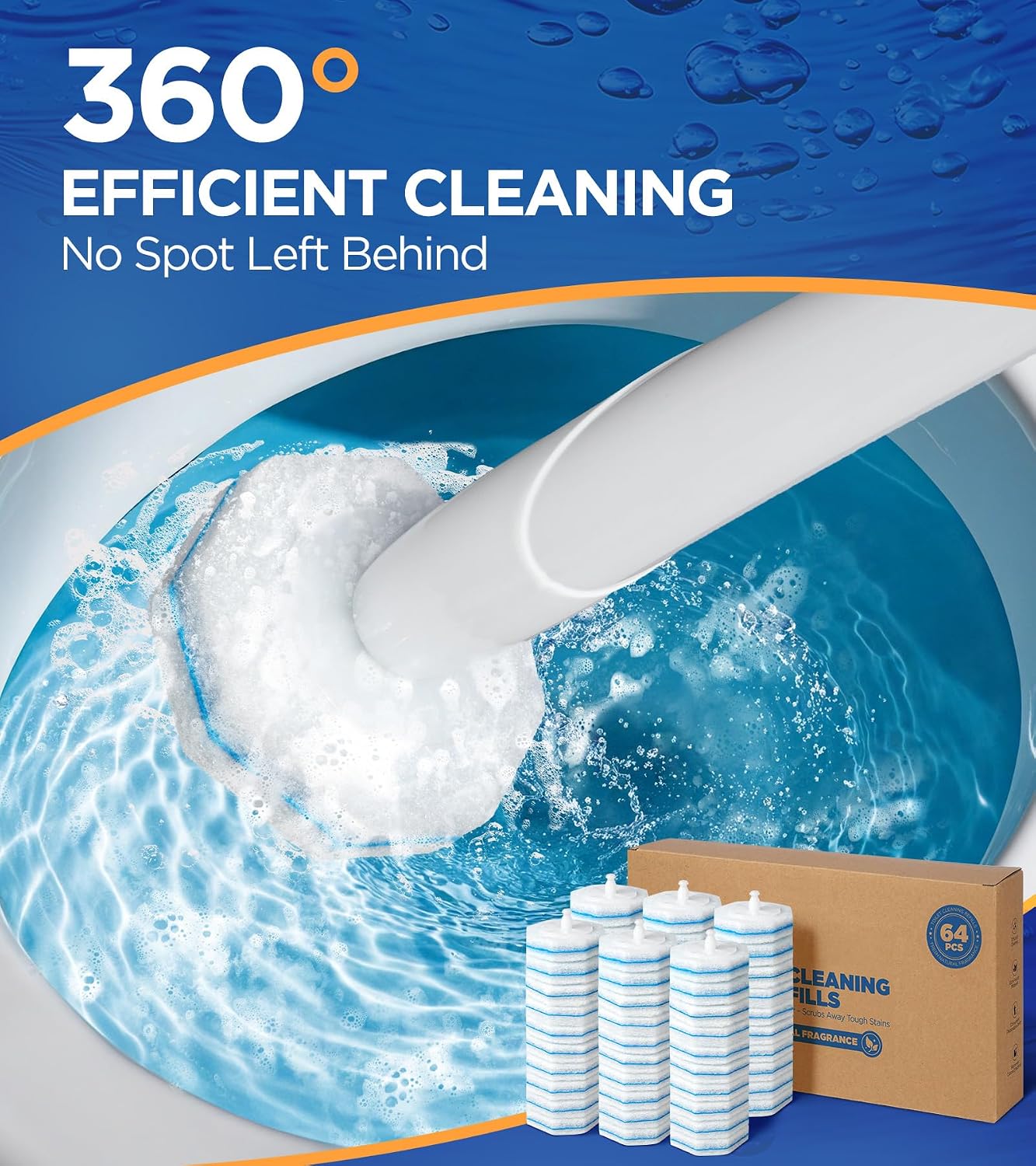 Thumbnail 6 de Clorox Toilet Wand 64 Count Refills ⚙