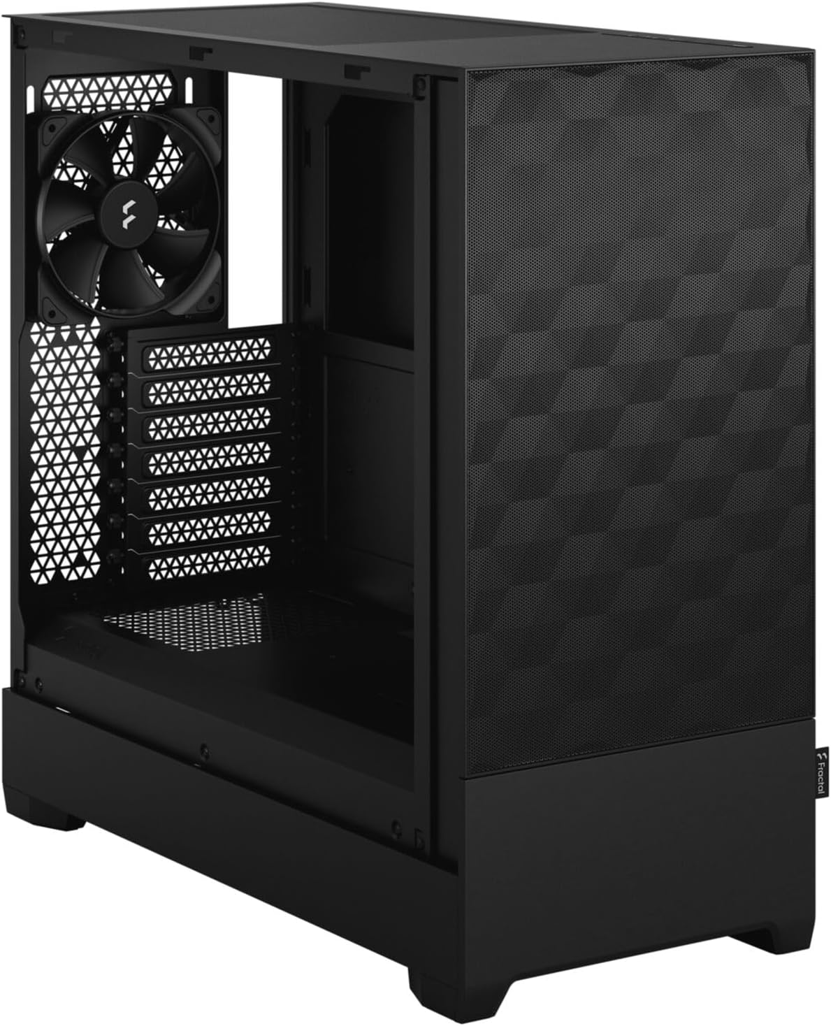 Thumbnail 6 de Fractal Design Pop Air Black ATX High Airflow Mid Tower with Tempered Glass TG side panel and three Aspect 12 fans
