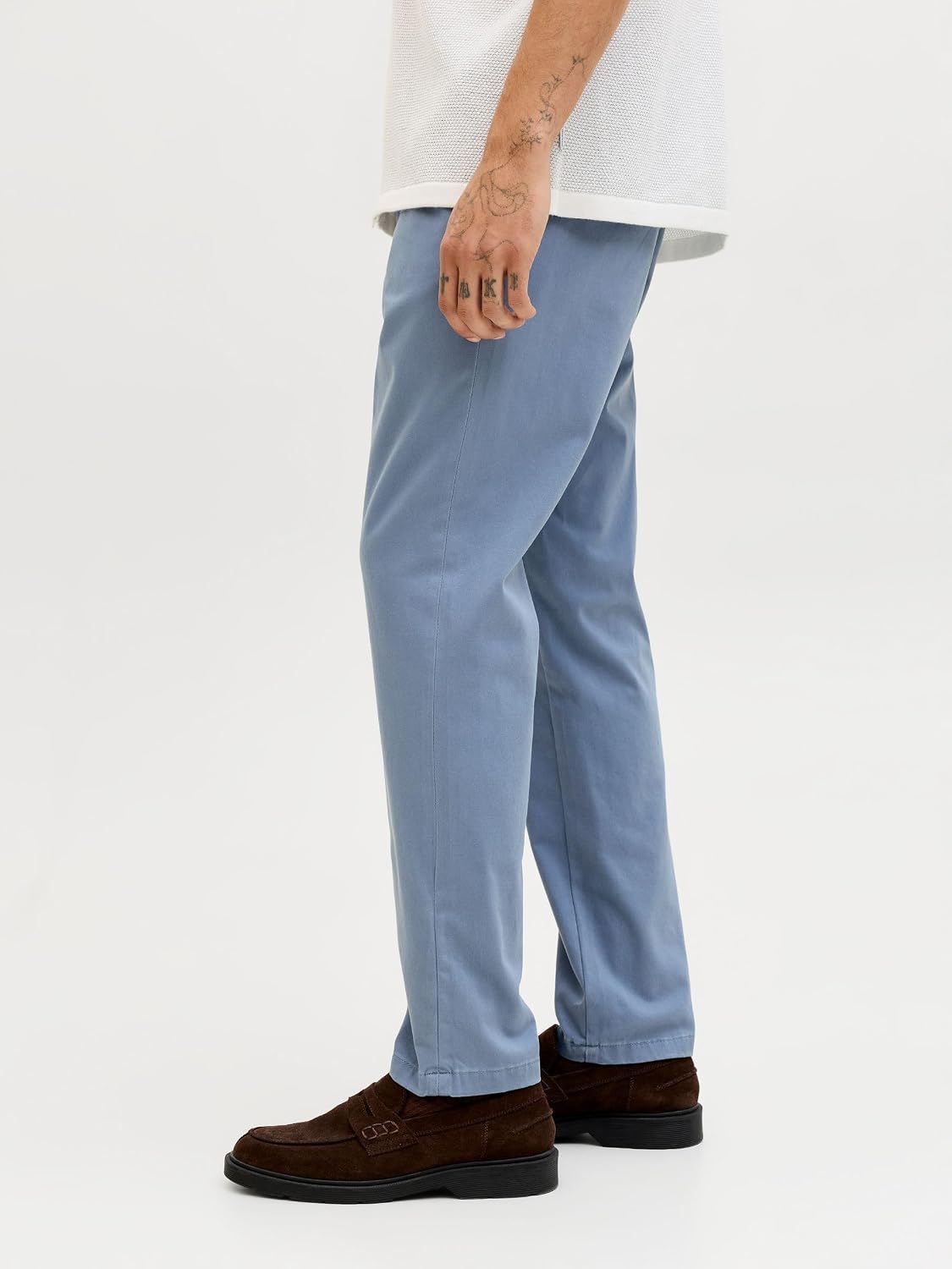 Thumbnail 4 de JACK & JONES Pantalon chino slim fit pour homme – Low rise, coton recyclé