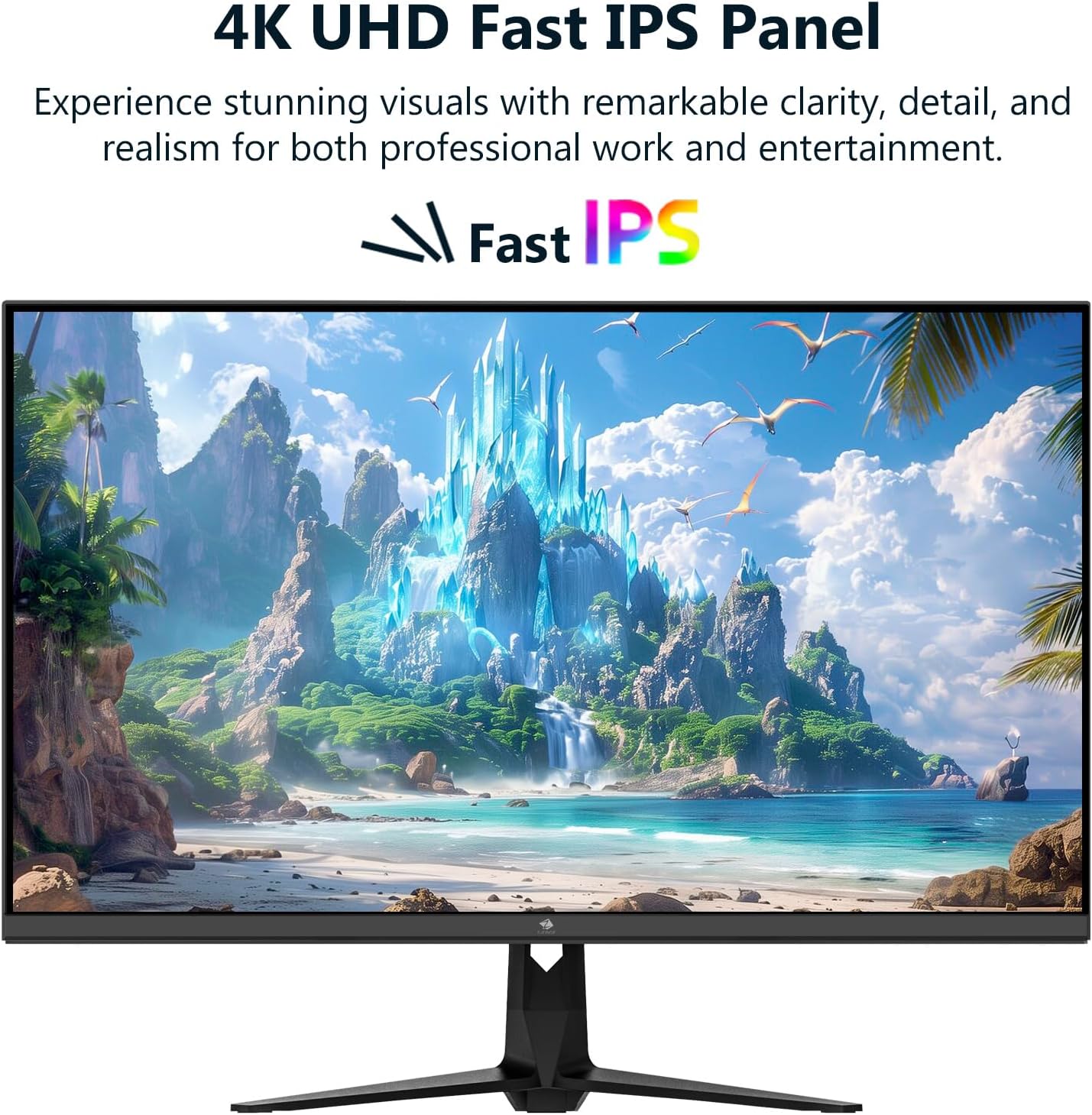 Thumbnail 1 de Z-Edge 27" 4K Gaming-Monitor mit 160 Hz, 1 ms, IPS und HDR10 (HDMI 2.1, DisplayPort 1.4) – Schwarz