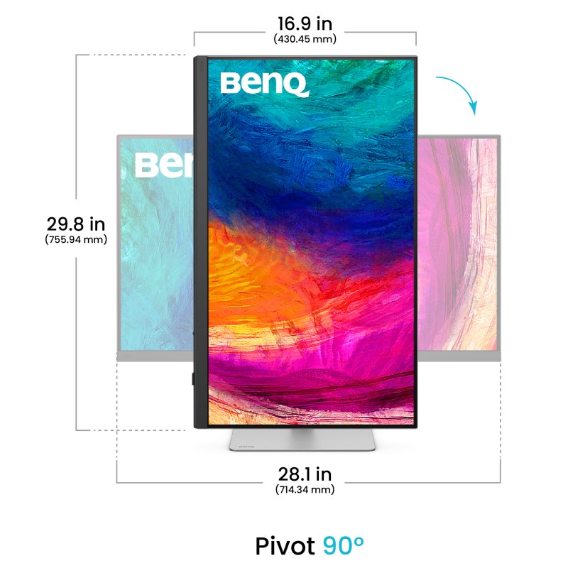 Detalle 2 de BenQ Creative Pro PD3226G 31.5" LED IPS UltraHD 4K a 144 Hz: ¿merece la pena para diseñadores y gamers creativos?