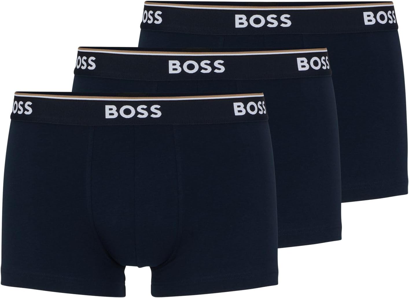 Thumbnail 6 de BOSS Hugo Herren Trunk 3er Pack Boxershorts Open Blue480, Größe L