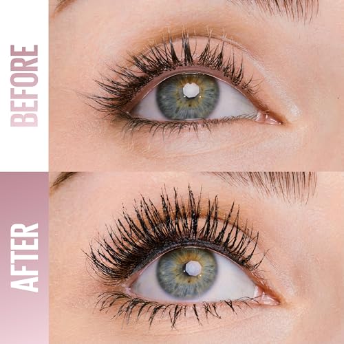 Detalle de Maybelline Lash Sensational Sky Tubes Tubing Mascara – Extension-Like Length, 24HR Wear