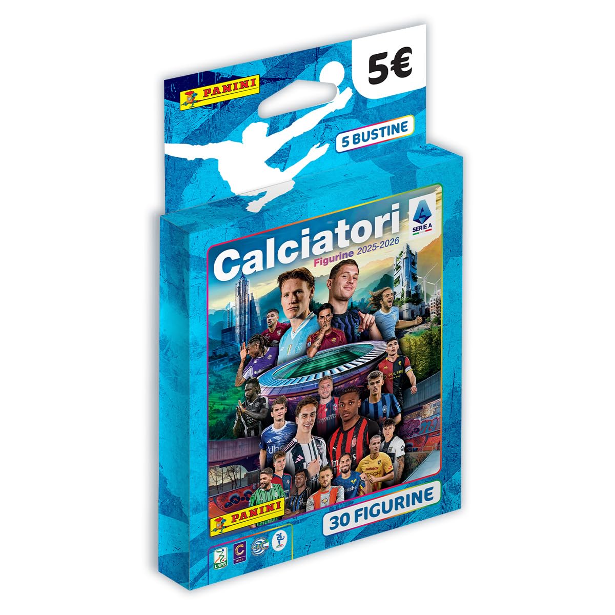 Detalle de Panini Calciatori 2025-2026 Special Pack – album och 27 paket