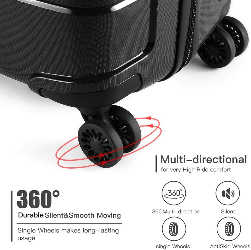 Thumbnail 6 de Kono Hard Shell 55cm Cabin Suitcase 38L