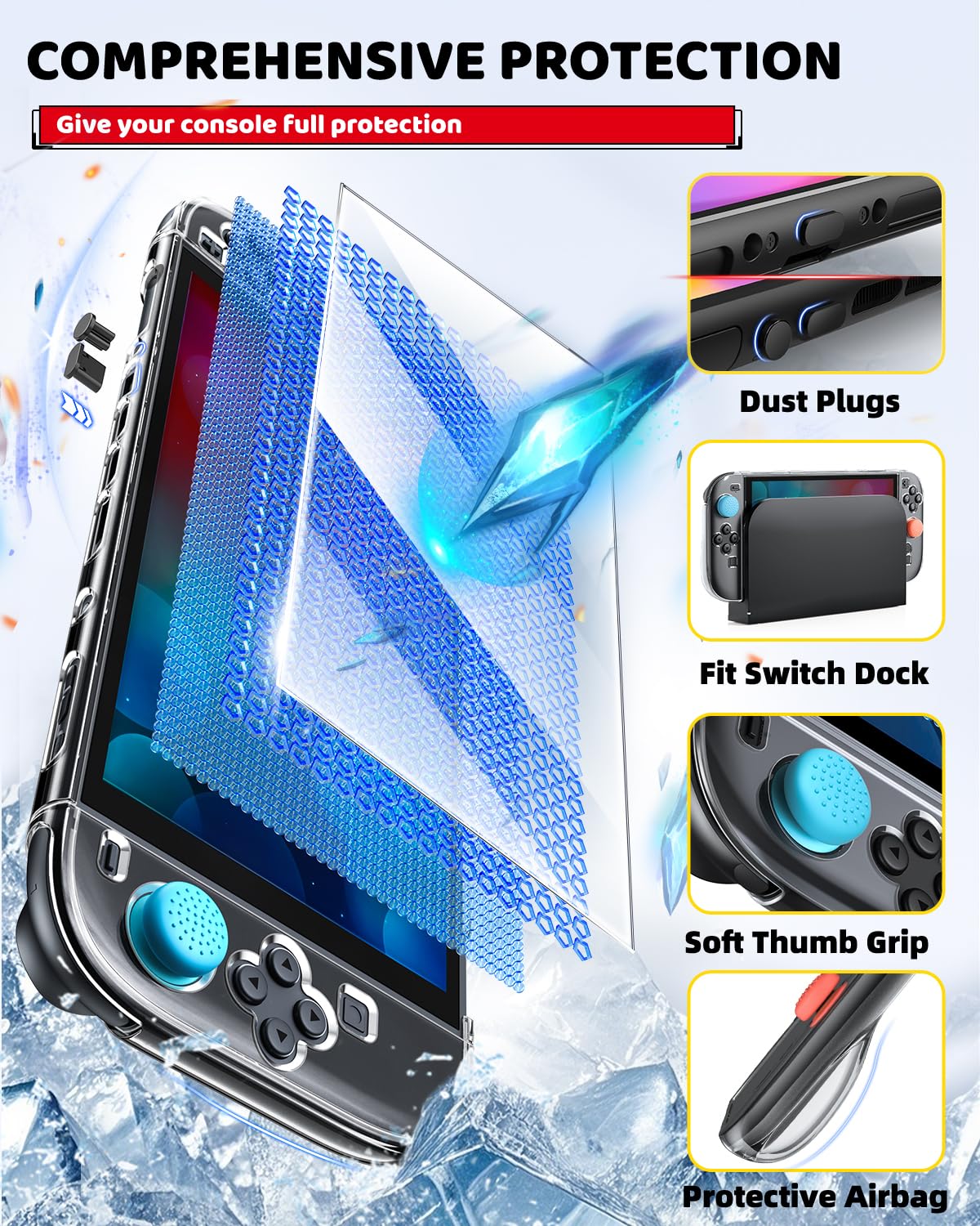 Thumbnail 5 de Klipdasse Switch 2 Zubehör 7,9 Zoll