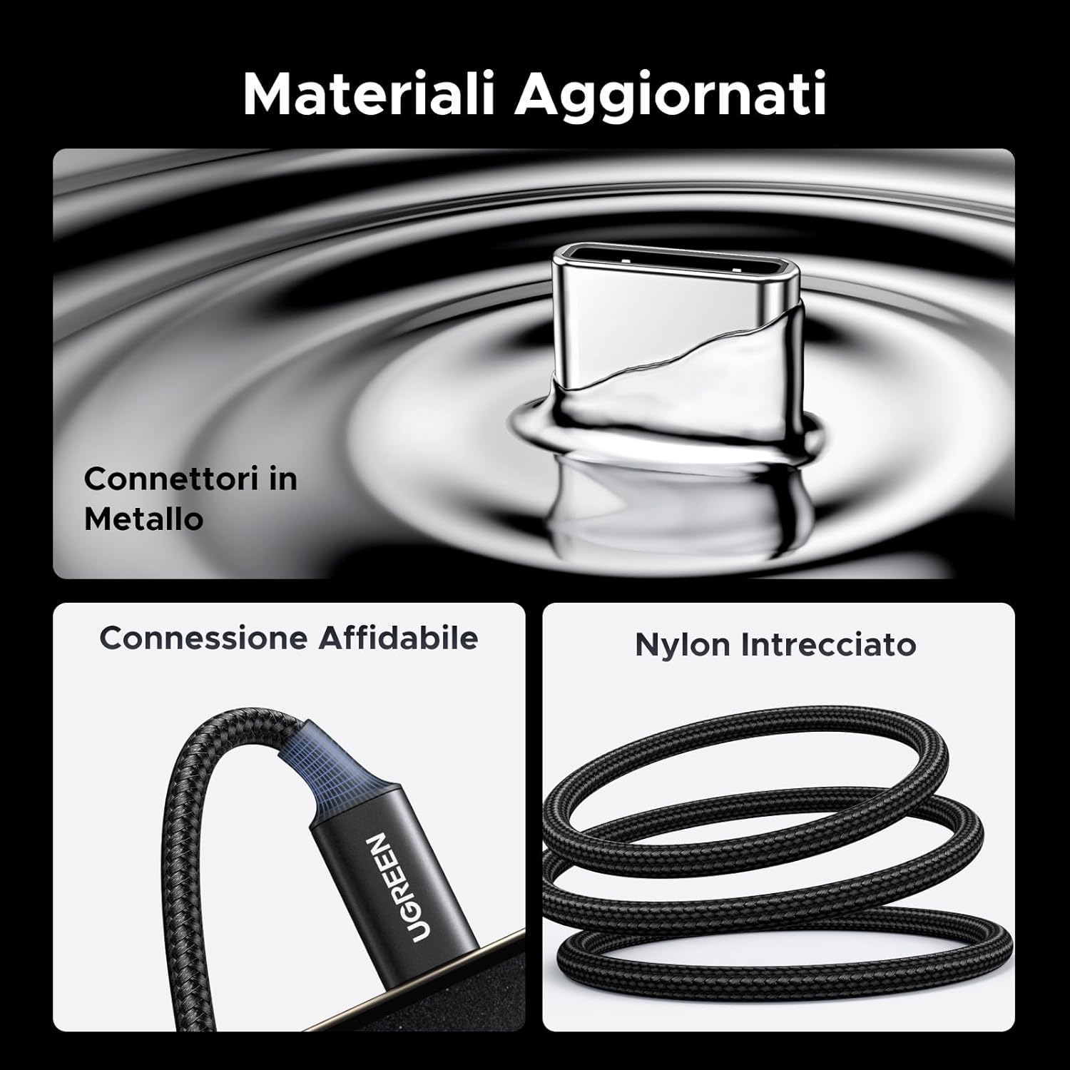 Thumbnail 2 de UGREEN Cavo Aux USB-C a 3,5 mm con DAC integrato - 384 kHz/32 bit, 1 m