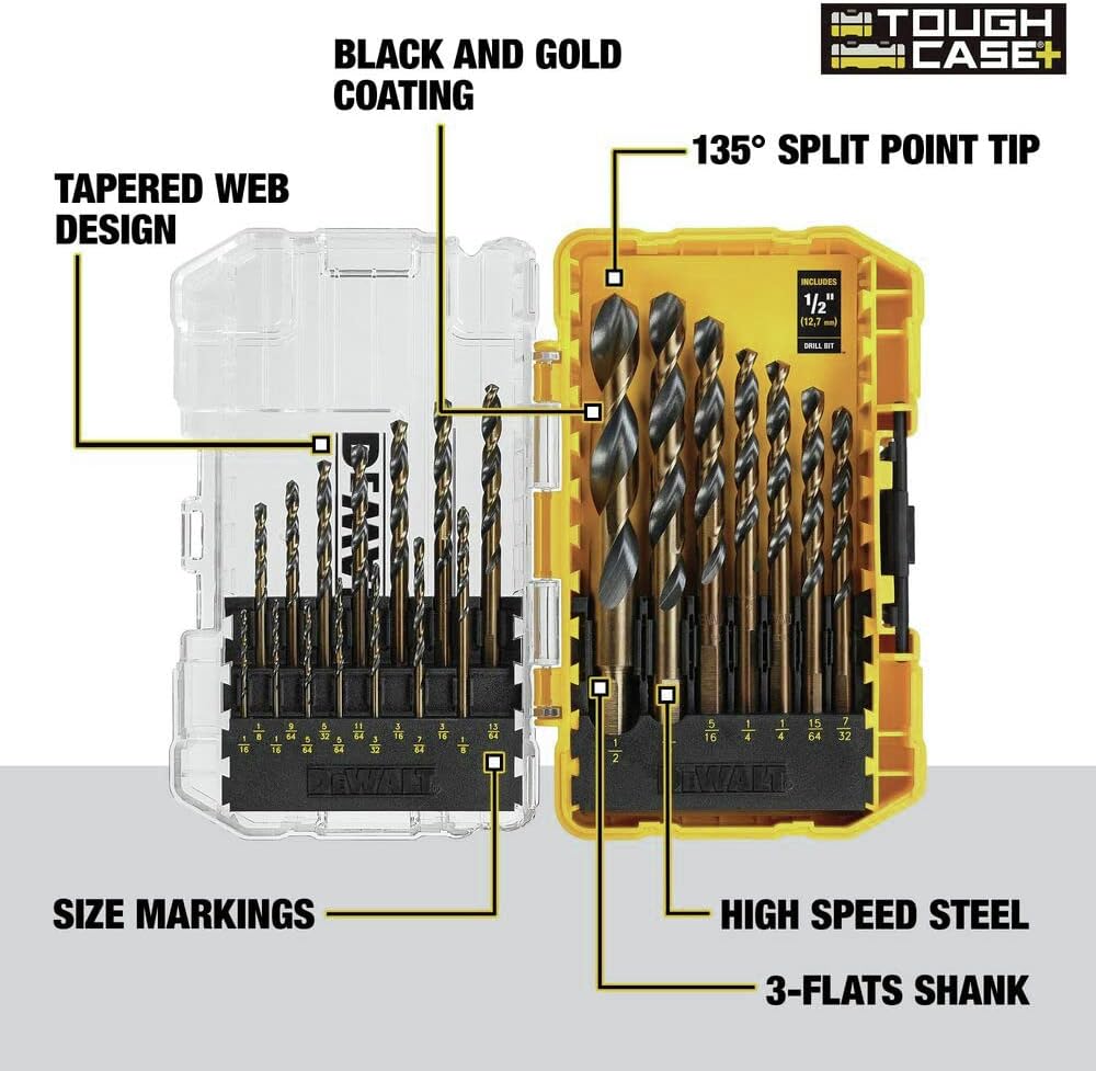 Detalle 2 de DEWALT Drill Bit Set, 21-Piece