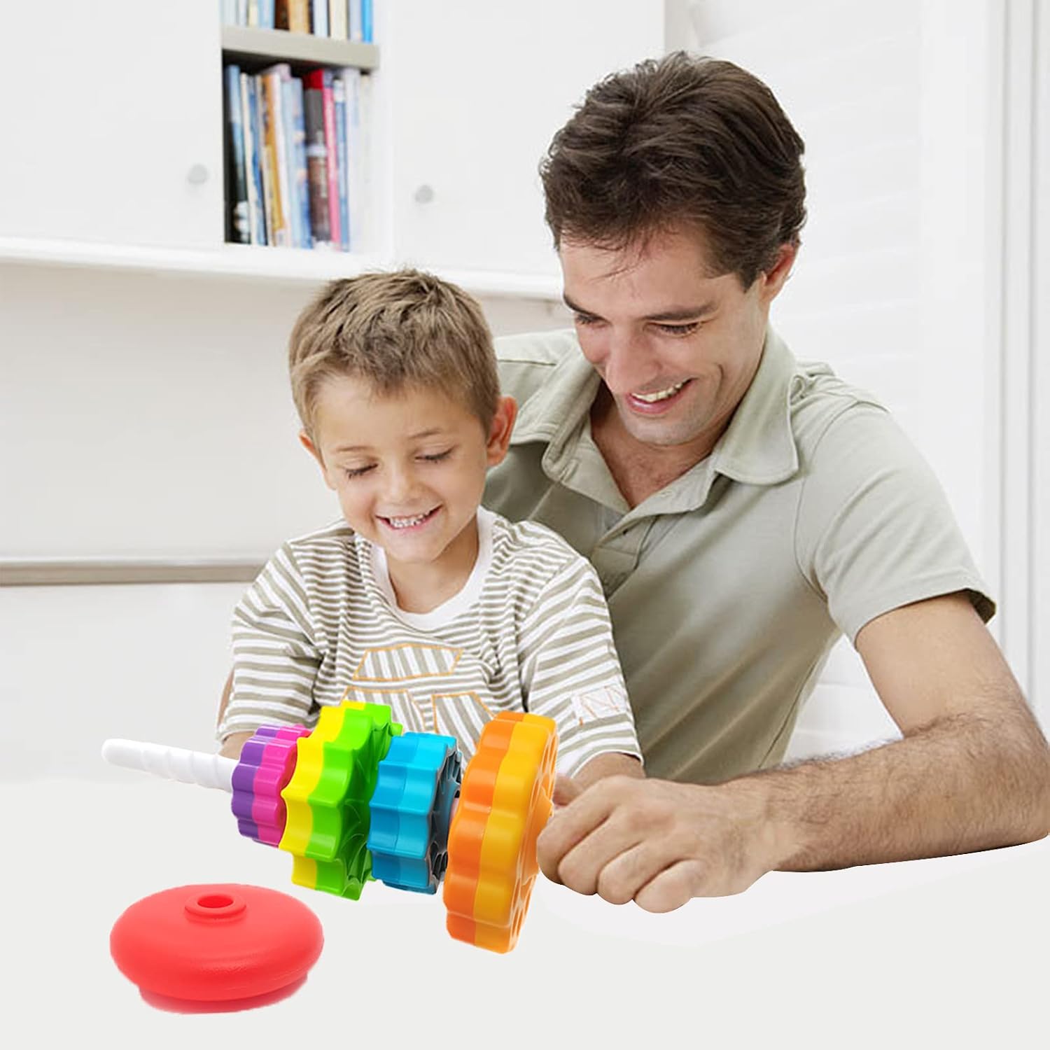 Thumbnail 4 de LUCKFUTURE Spinning Stacking Toy for Toddlers ๐ฒ