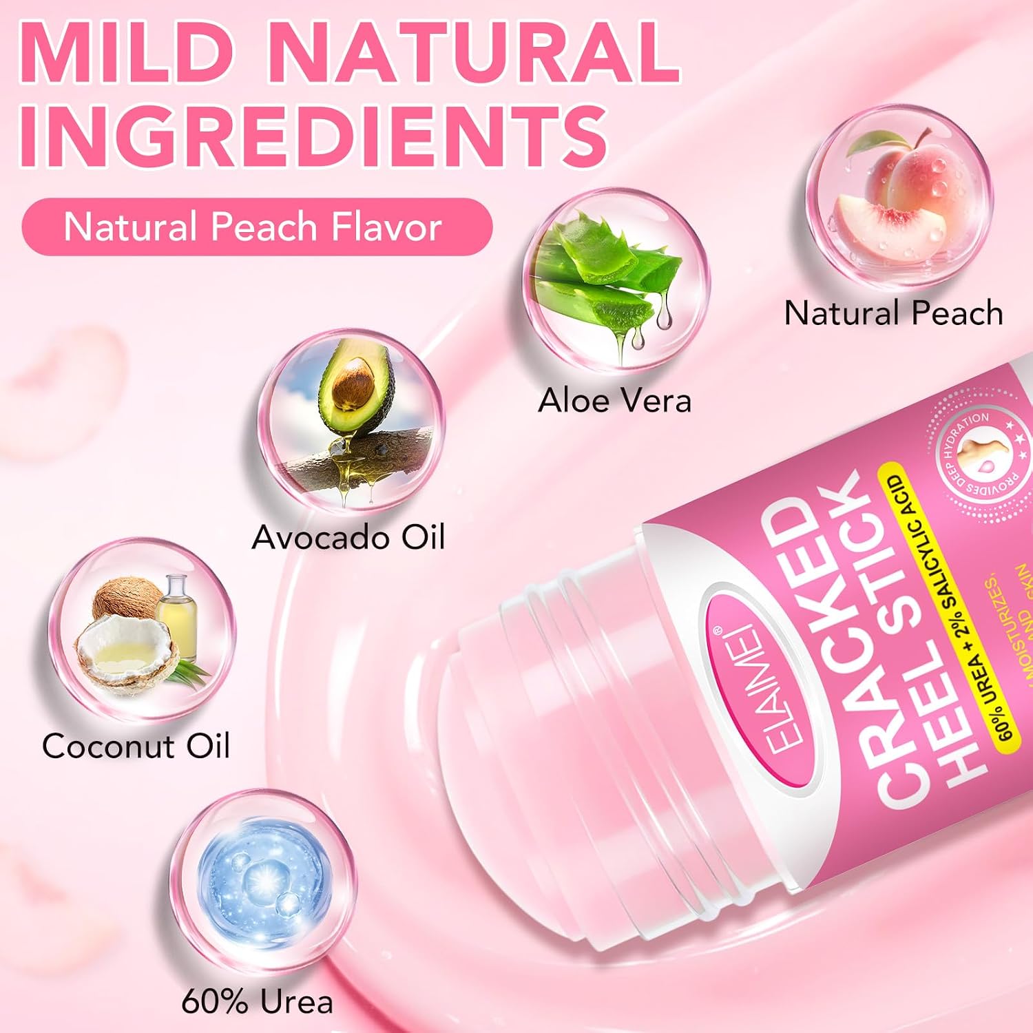 Detalle de Urea Creme 60 Prozent – Fußcreme für sehr trockene Füße, rissige Fersen, 2 x 60 g