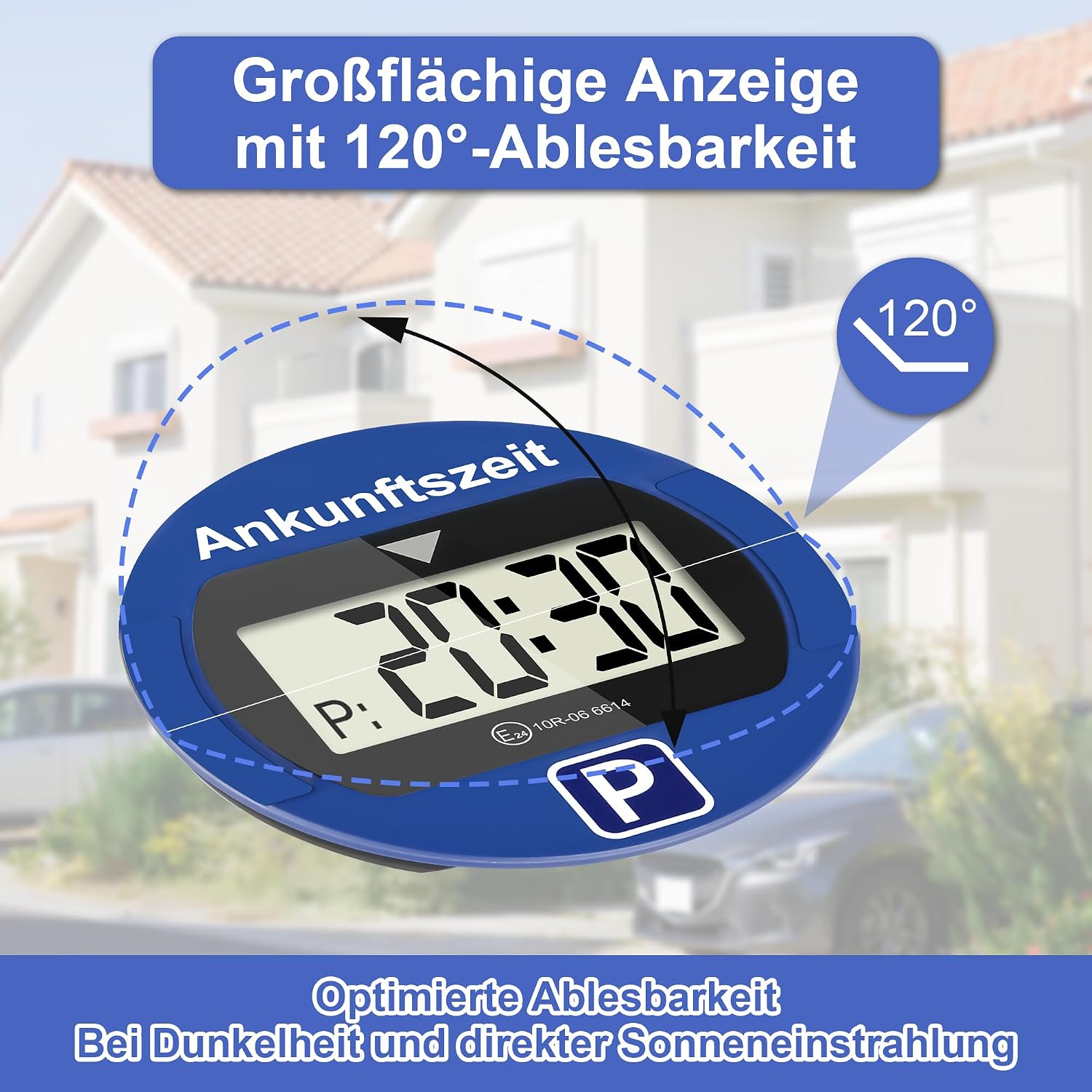 Detalle de TEOV Elektronische Parkscheibe 1 Stück ⏱