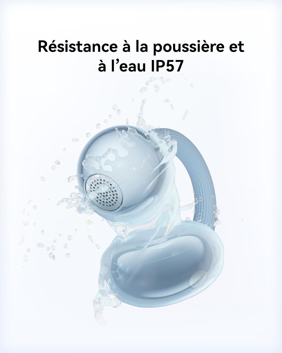 Thumbnail 6 de HUAWEI FreeClip 2 : écoute ouverte Bluetooth confortable, appels clairs et jusqu’à 38 h d’autonomie