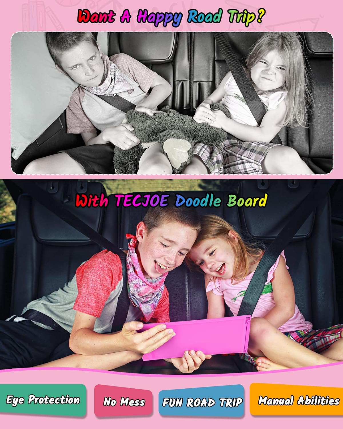Thumbnail 2 de TECJOE 2 Pack LCD Writing Tablet 8.5 Inch