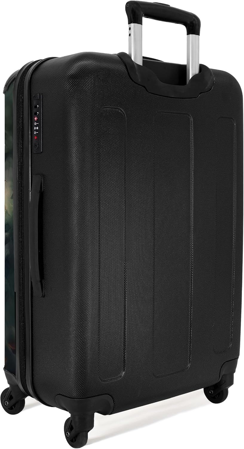 Detalle de NoBoringSuitcases.com Valigia Grande Ultraleggera 67 cm | 72 L, ABS con rivestimento in policarbonato, serratura TSA