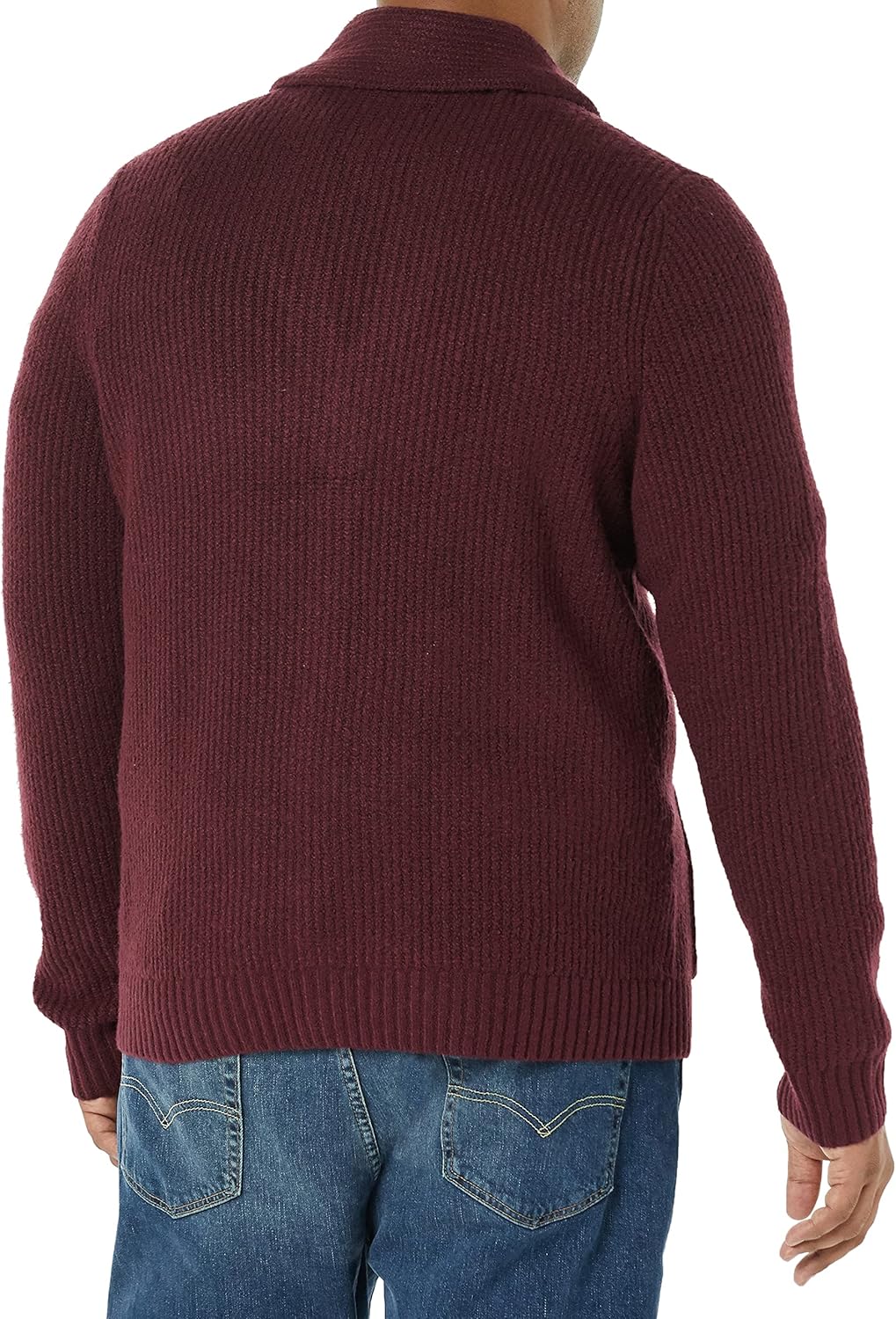 Thumbnail 1 de Amazon Essentials Herren Langärmliger Soft-Touch-Cardigan mit Schalkragen (normale Passform)