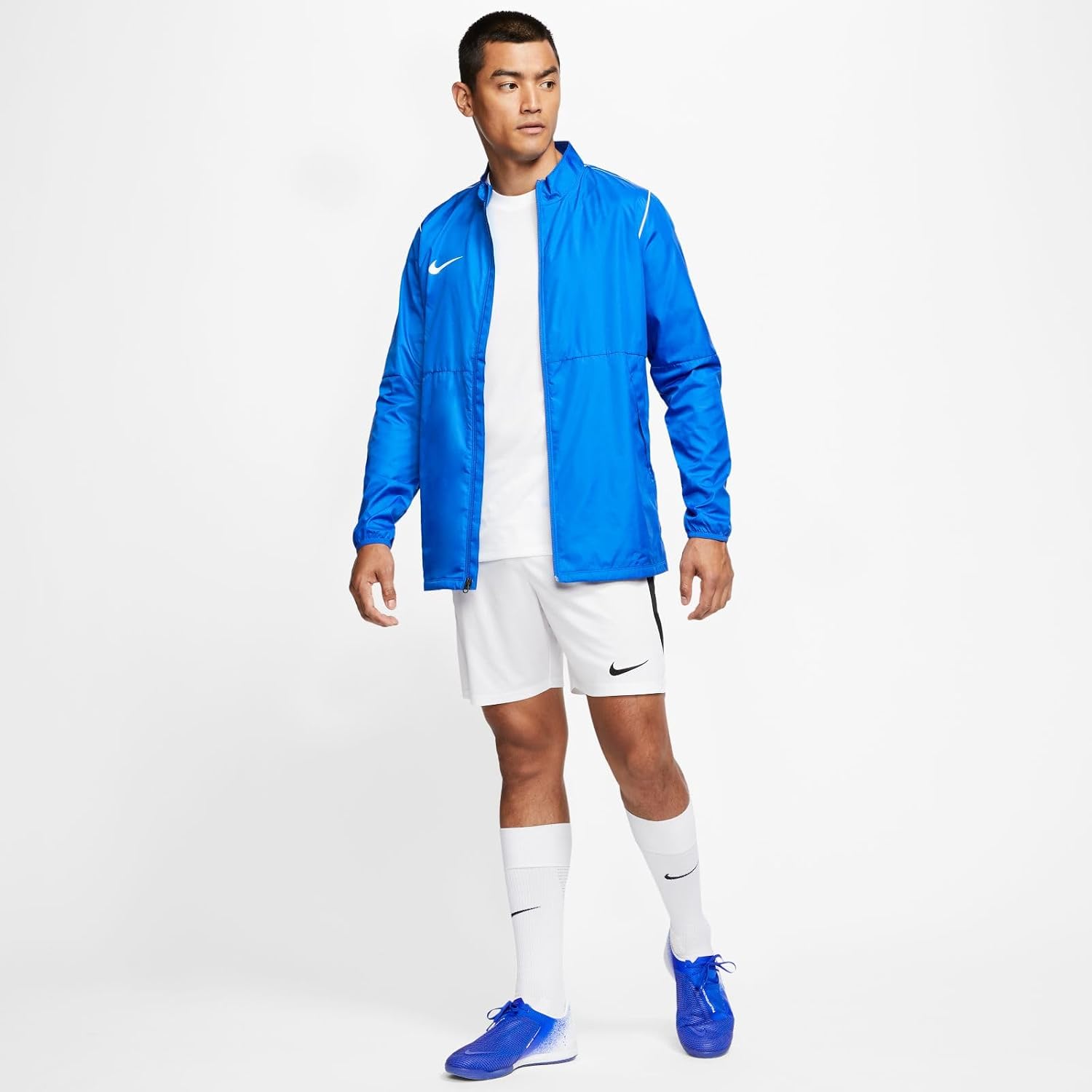 Detalle de Nike Herren Dry Academy 18 Trainingsanzug – Dri-FIT für Sport, mit wasserabweisendem Gewebe