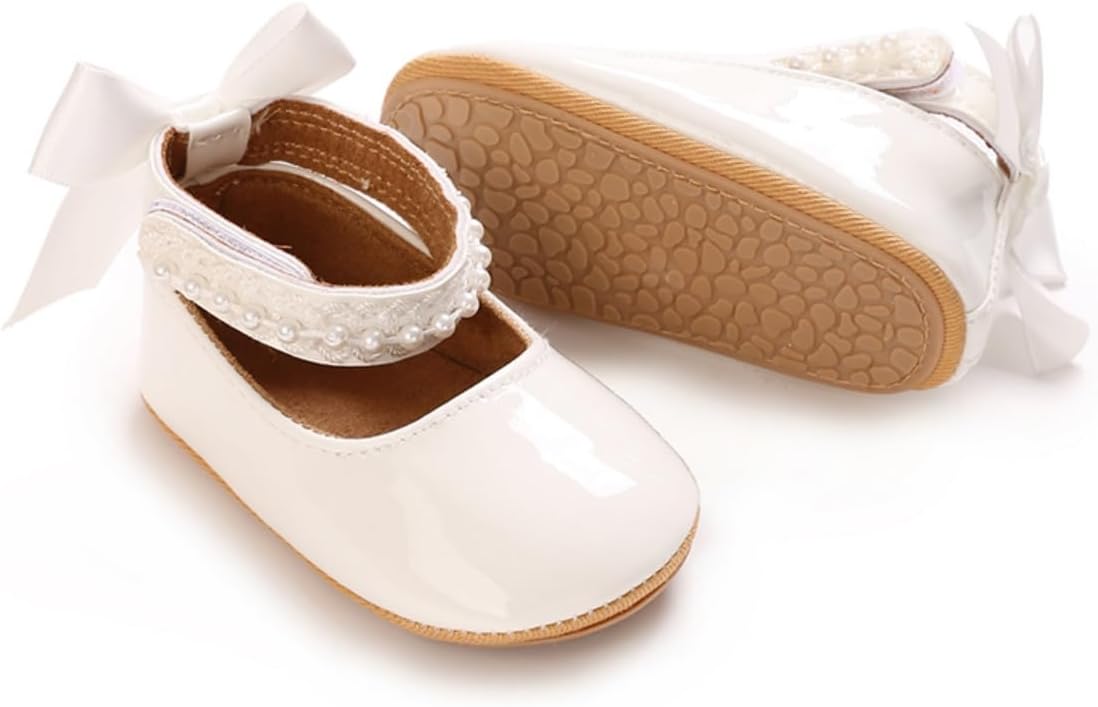 Detalle de LAFEGEN Baby Girl Mary Jane Shoes in PU Leather