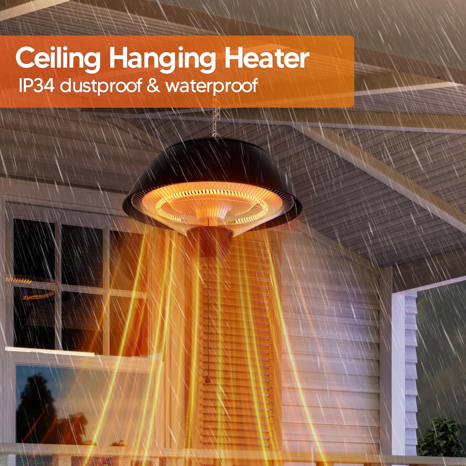 Detalle 2 de 1500W Infrared Patio Heater ⚡