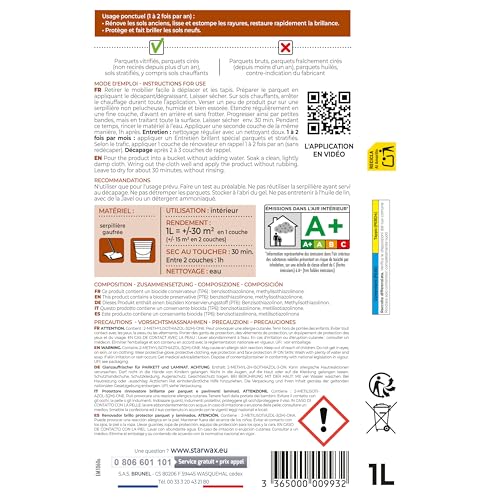 Thumbnail 6 de STARWAX Renovador Brillante Protector para Parquets y Suelos Laminados (1 L)