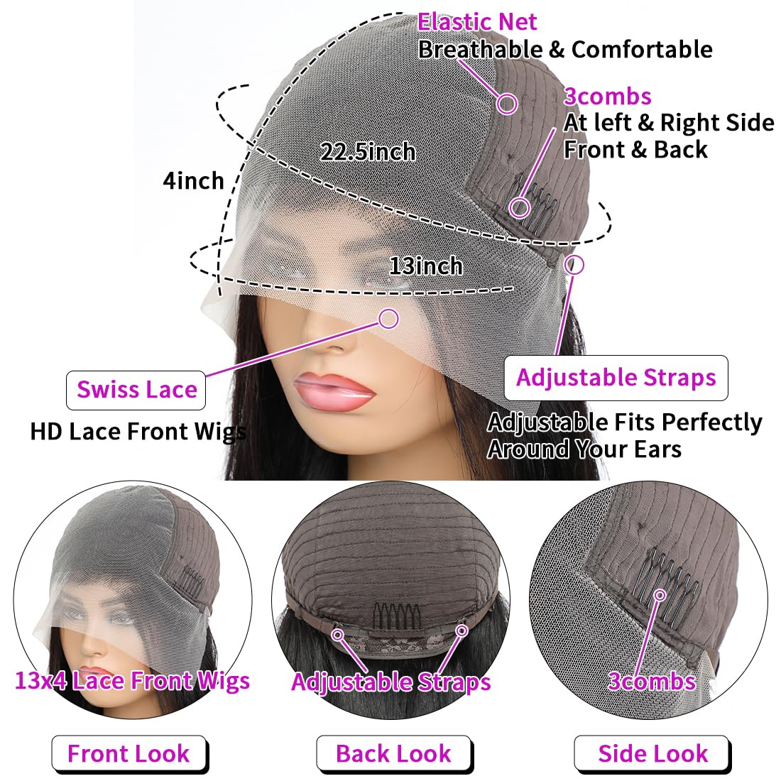 Thumbnail 5 de Noxlouis 34 Inch Deep Wave Wig 💇♀