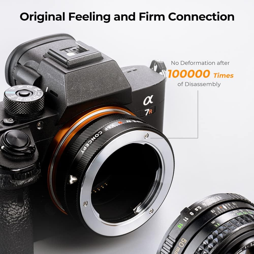 Thumbnail 3 de K&F CONCEPT MD-NEX IV Adapter für Sony E Mount