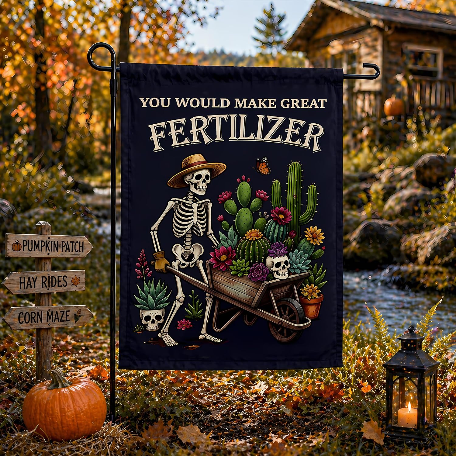 Thumbnail 6 de Halloween Garden Flag, 12 x 18 Inch