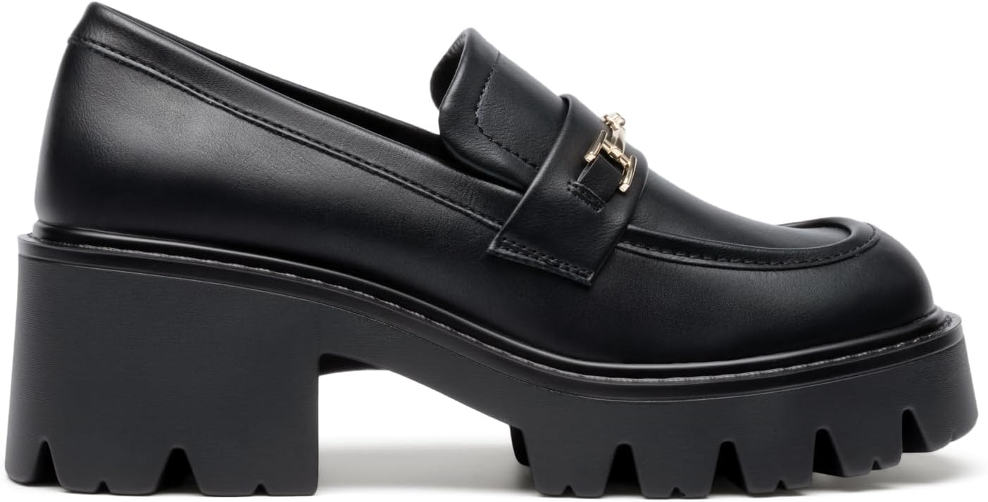 Thumbnail 3 de DREAM PAIRS Women's Platform Loafers 2.6-inch Heel