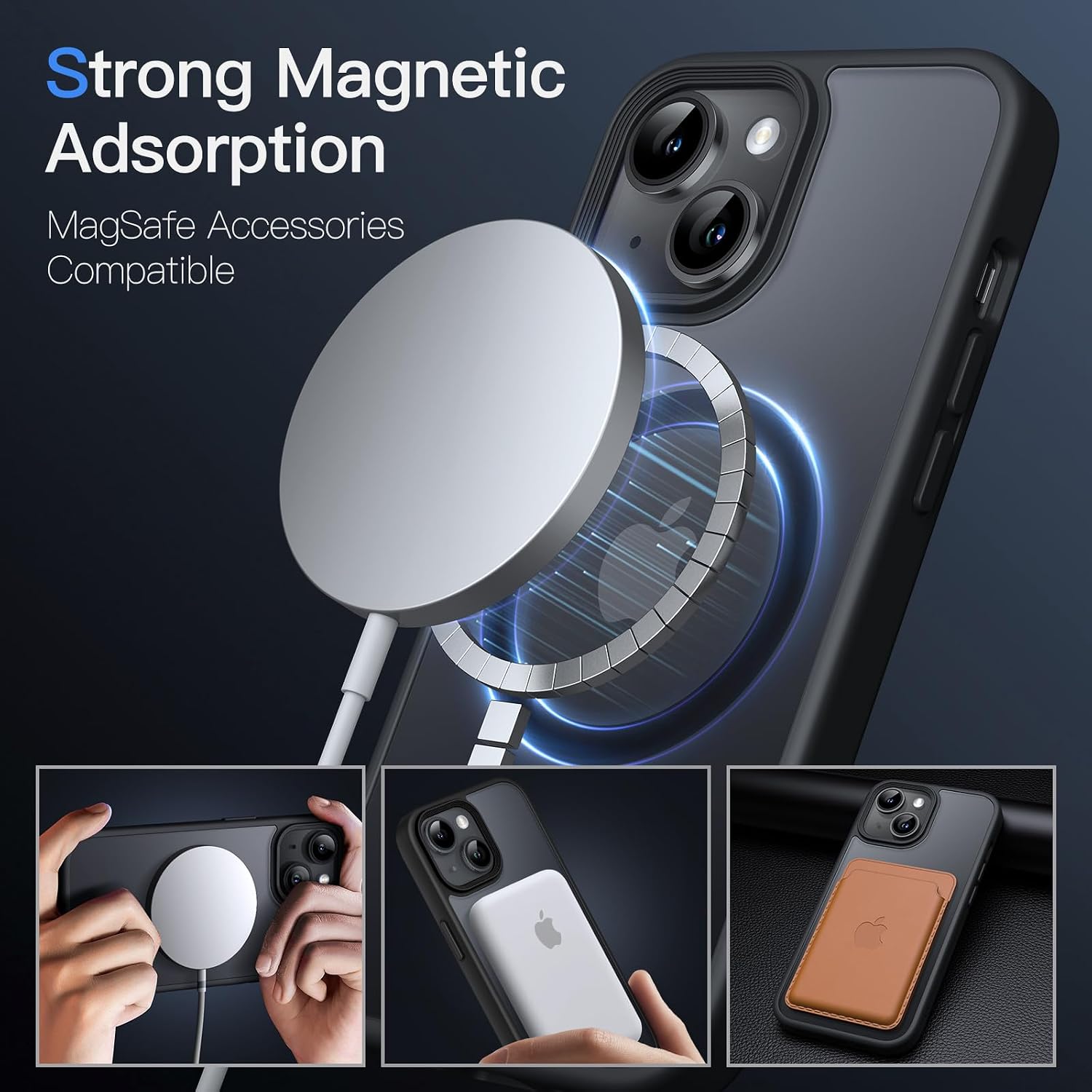 Thumbnail 2 de JETech Magnetic Case for iPhone 13 6.1