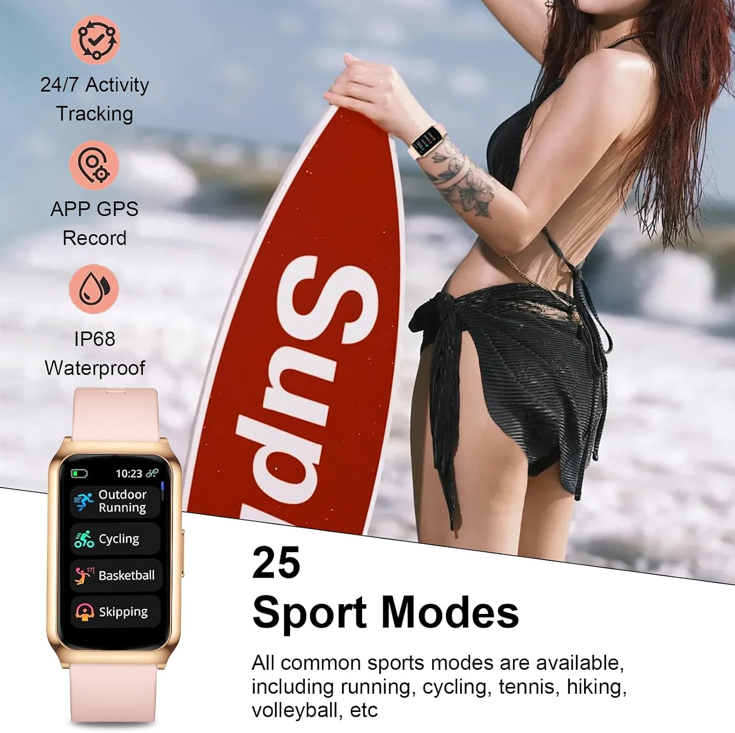 Detalle 2 de Fitoncloud Smart Watch 7‑day battery
