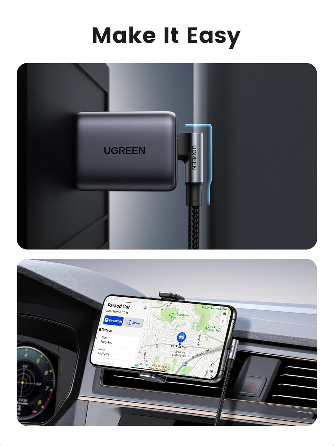 Thumbnail 6 de UGREEN USB C to USB C Cable 100W — 3m
