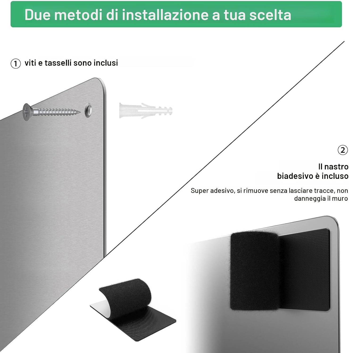 Detalle 2 de Raweao Lavagna magnetica da parete 30×43,5 cm 🧲