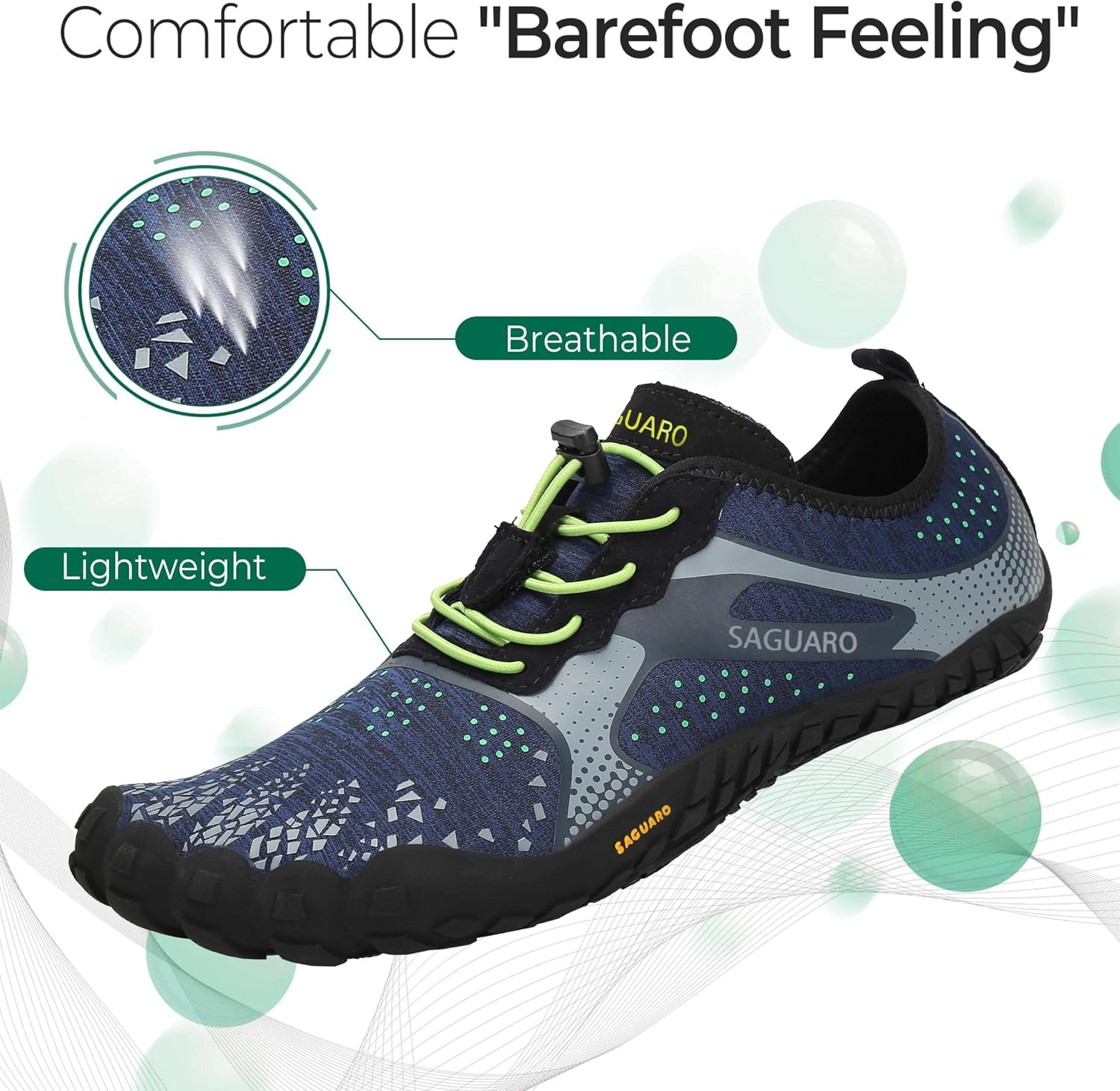 Detalle 2 de SAGUARO Barfußschuhe für Outdoor Fitness 35-48