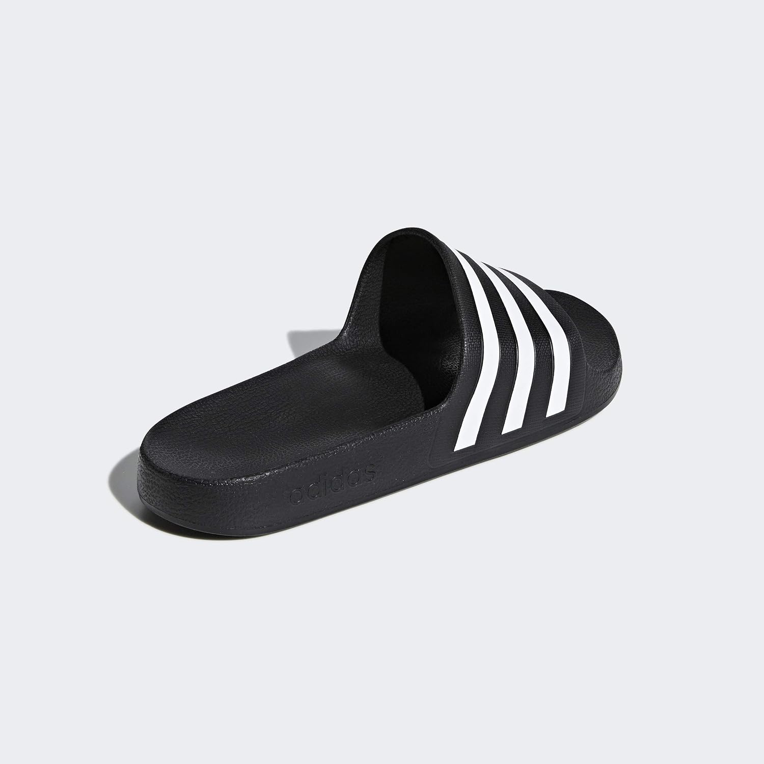 Detalle de Adidas Adilette Aqua Unisex: Dusch- & Badeschuhe Schwarz 46 EU