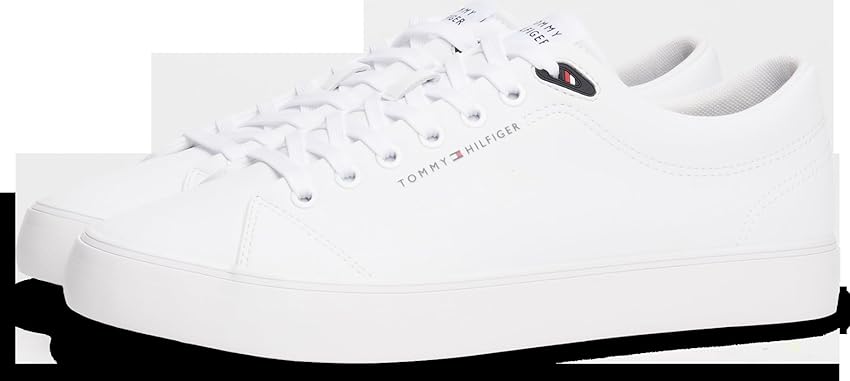 Detalle 2 de Tommy Hilfiger Core Low Sneaker Hombre 👟 Blanco 45