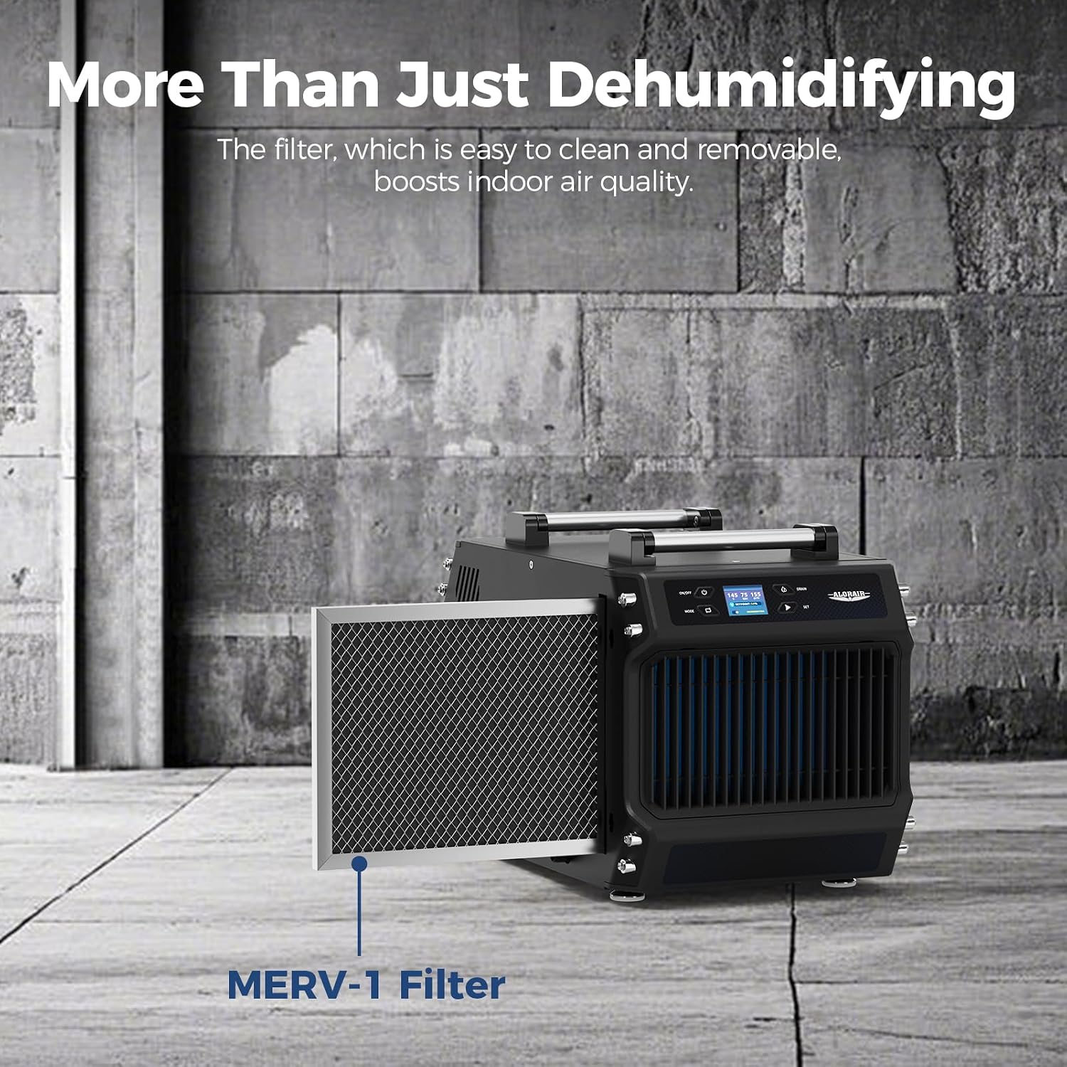 Detalle 1 de ALORAIR Galaxy 60P Crawl Space Dehumidifier with Pump and Auto Defrost