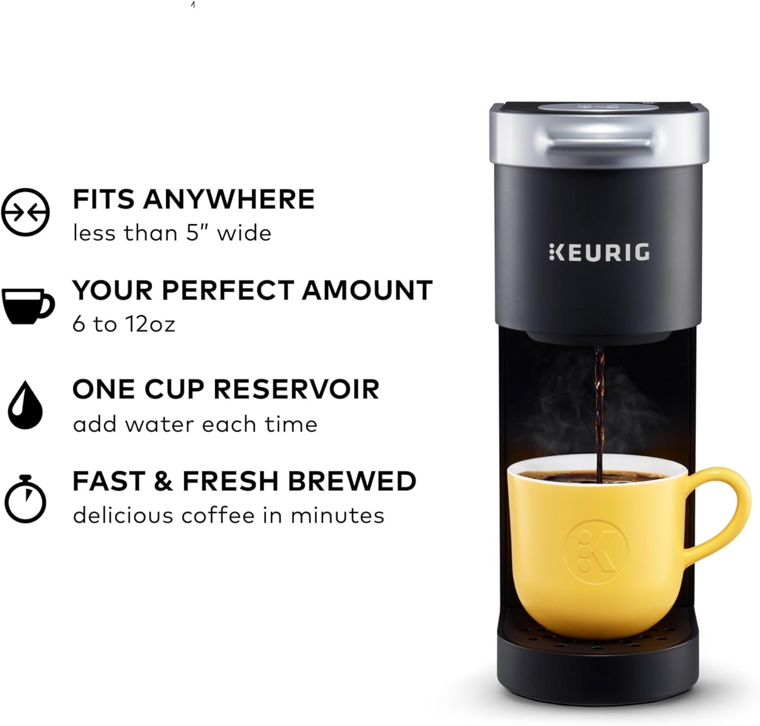 Thumbnail 1 de Keurig K-Mini coffee maker, 6–12oz brew