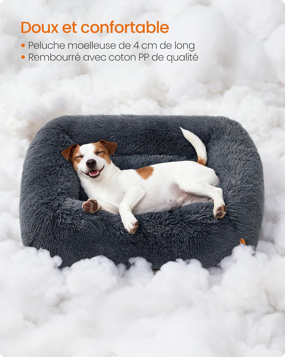 Detalle 2 de Feandrea Panier Chien Moyenne 71x55x18 cm