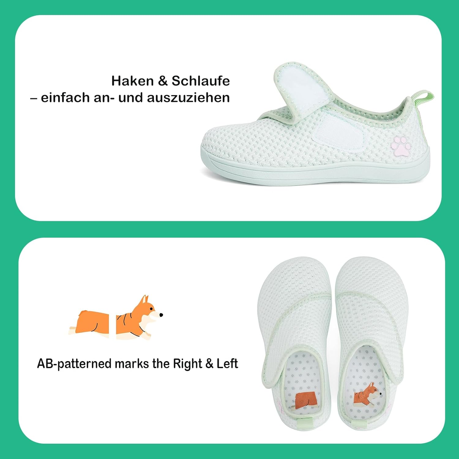 Thumbnail 5 de IceUnicorn Baby Barfußschuhe: Breite Kleinkind-Lauflernschuhe mit Anti-Rutsch-Sohle