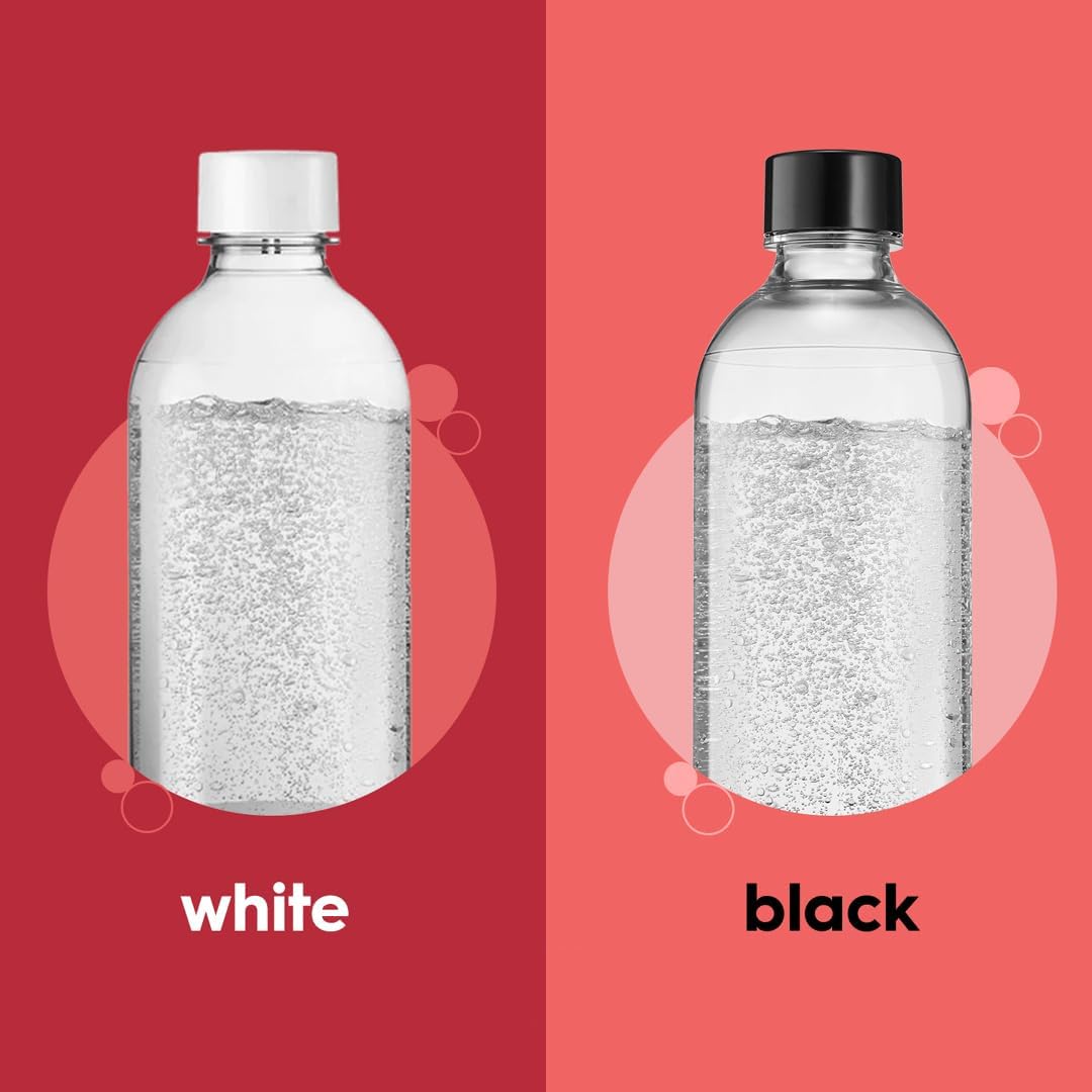 Thumbnail 6 de Sodastream 1L Tritan Sprudelflasche (2er-Pack) – Schwarz, BPA-frei, spülmaschinengeeignet, kompatibel mit Terra, Gaia, Art & Enso