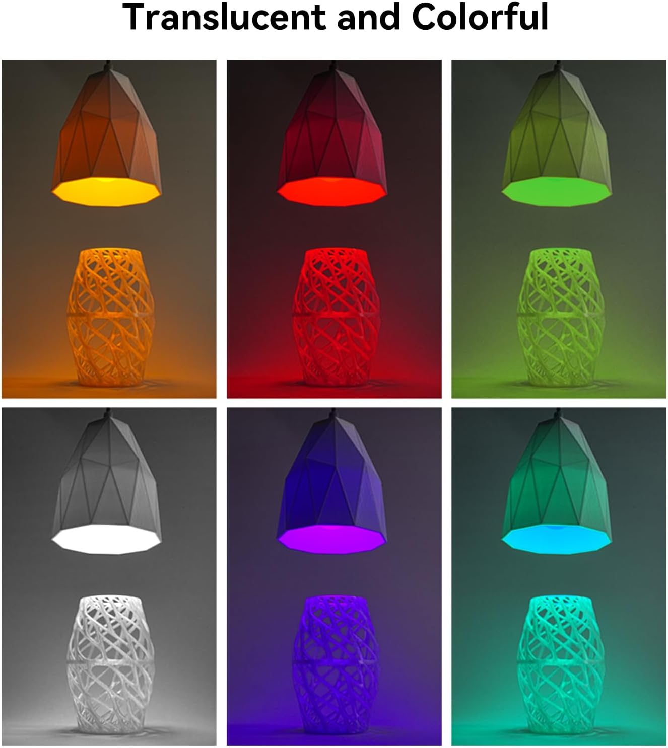 Thumbnail 4 de Creality Hyper PETG Filament 1,75 mm transparent (2024) – 1 kg Spule, Hochgeschwindigkeits-PETG