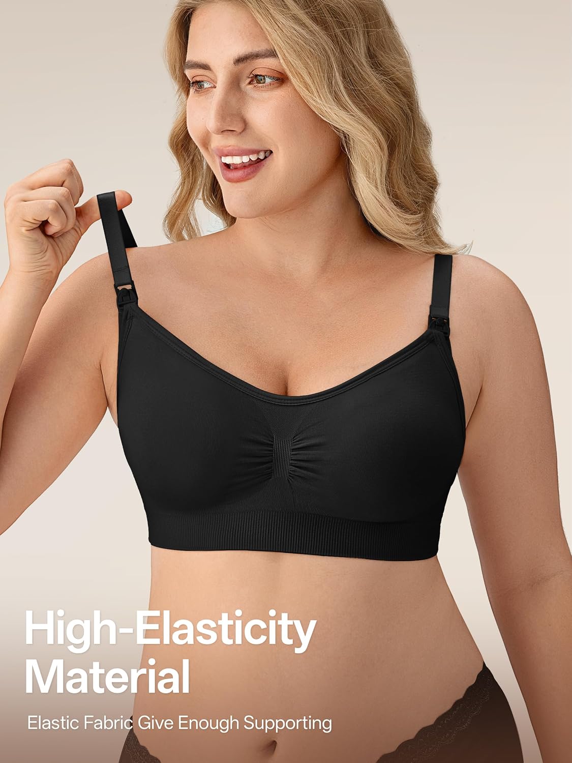 Thumbnail 6 de habibee Seamless Nursing Bras, 5-Pack Wireless Maternity & Sleep Bras